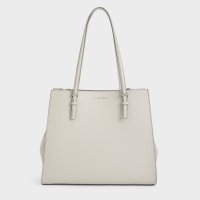 CHARLES & KEITH/クラシックダブルハンドル トートバッグ 【再入荷】/507031737