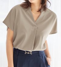 Alotta/【４つの機能付】スキッパーＴシャツブラウス/507034474