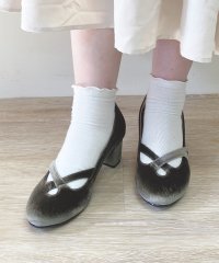 an another angelus/【an another angelus】クロスストラップベロアパンプス (フィント F i.n.t)/507167603