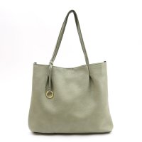 COOCO/クーコ COOCO チャーム付フェイクレザーダブルタックトートバッグ／A4対応/507184396