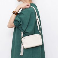 COOCO/クーコ COOCO シュリンクレザー横型ミニショルダーバッグ/507184466
