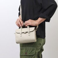 COOCO/クーコ COOCO シュリンクレザーカブセ付レザー2WAYミニトートバッグ/507184471
