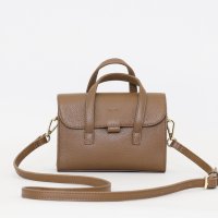 COOCO/クーコ COOCO シュリンクレザーカブセ付レザー2WAYミニトートバッグ/507184471