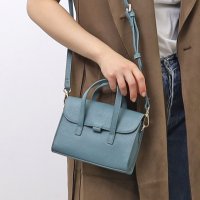 COOCO/クーコ COOCO シュリンクレザーカブセ付レザー2WAYミニトートバッグ/507184471