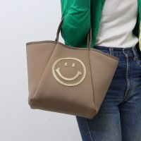 COOCO/クーコ COOCO SMILEY／ダイバー素材トートバッグ/507184479