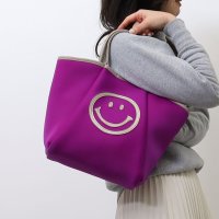 COOCO/クーコ COOCO SMILEY／ダイバー素材トートバッグ/507184479