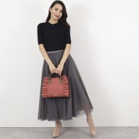SMIR NASLI/サミールナスリ SMIR NASLI フリルショルダーバッグ/507184513