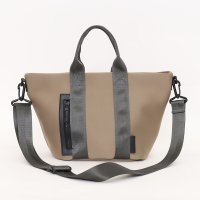 COOCO/クーコ COOCO ダイバー風素材テープハンドル2WAYトートバッグ/507184550