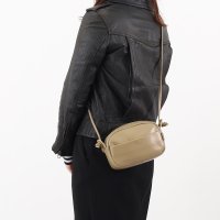 COOCO/クーコ COOCO シープレザーラウンド型ミニショルダーバッグ/507184567
