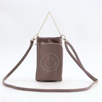 COOCO/クーコ COOCO SMILEY／スタッズフェイクレザースマホショルダーバッグ/507184576