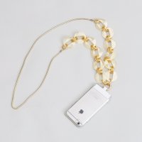COOCO/クーコ COOCO アクリルチェーンスマホショルダーストラップ/507184591