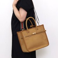 SMIR NASLI/サミールナスリ SMIR NASLI キャンバスラインテープトートバッグ/507184594