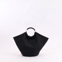 COOCO/クーコ COOCO メタルハンドルナイロン風変形丸底バッグ/507184607