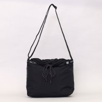 COOCO/クーコ COOCO NEWロゴテープxシワナイロン口折ショルダーバッグ/507184617