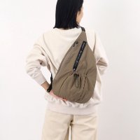 COOCO/クーコ COOCO NEWロゴテープxシワナイロンボディバッグ/507184619