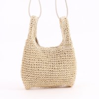 COOCO/クーコ COOCO ペーパーマルシェ型ミニショルダーバッグ/507184656