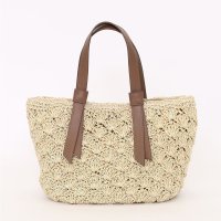 COOCO/クーコ COOCO ラメフィルム編込トートバッグ/507184662