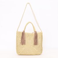 COOCO/クーコ COOCO ペーパータッセルハンドル2WAYカゴバッグ／A4対応/507184668