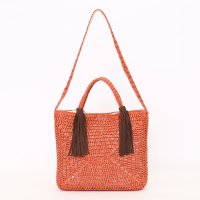 COOCO/クーコ COOCO ペーパータッセルハンドル2WAYカゴバッグ／A4対応/507184668