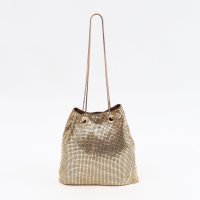 COOCO/クーコ COOCO メタルメッシュ巾着トートバッグ/507184674