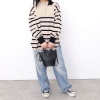 COOCO/クーコ COOCO シュリンクレザーバケツ型ミニ2WAYトート/507184719