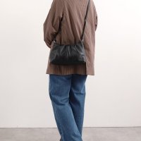 COOCO/クーコ COOCO シュリンクレザーギャザーショルダーバッグ/507184725
