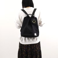COOCO/クーコ COOCO DOKODEMO SMILEY フェイスポーチ付センタータック入リュック/507184731