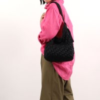 COOCO/クーコ COOCO メタリック柄編みワンショルダーバッグ/507184738