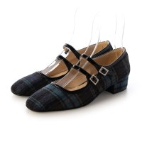 FABIO RUSCONI　/ファビオルスコーニ FABIO RUSCONI ダブルストラップビジューバックルパンプス/507185177