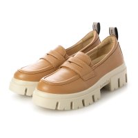 bussola/ブソラ bussola 厚底デザインソールローファー/507185672