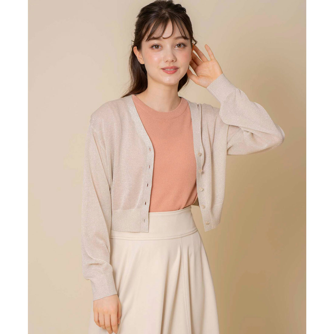 Noela - ノエラ カーディガン ツイードニットカーデ | カーディガン | Noela OFFICIAL WEB STORE