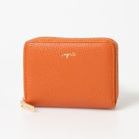 Ungrid/アングリッド Ungrid 牛革 ラウンドファスナー ジャバラカード ミニ財布 カード他収納ケース/507198929
