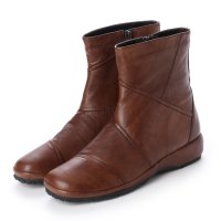 Milla Sports/ミラスポーツ Milla sports 柔らかレザー 楽ちんフラットソールブーツ/507419407