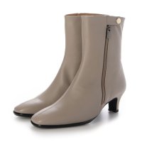 CHYPRE/シプレ CHYPRE 5cm本革綺麗目シーリング仕様外ファスナーショートブーツ/507490507