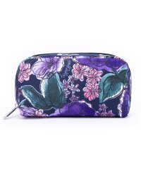 LeSportsac/RECTANGULAR COSMETICペインテッドブルームスネイビー/507503699