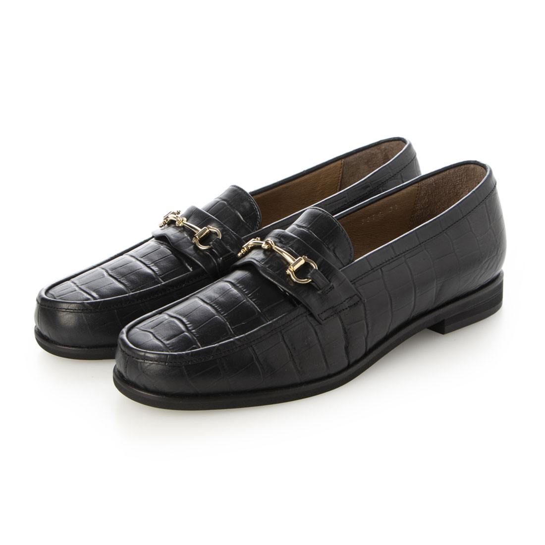 【極美品】 MACKINTOSH マッキントッシュ ローファー S 黒 ゴールド マッキントッシュ ロンドン MACKINTOSH LONDON ビットローファー