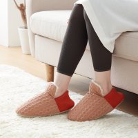 UCHI-COLLE/ウチコレ UCHI－COLLE バブーシュ型ルームシューズ 温熱クッション/507509907