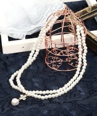 Retica/レティカ Retica 2連フォーマルパールビーズネックレス/507510229