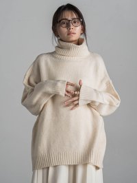 MAYSON GREY/メイソングレイ MAYSON GREY ヤクライクタートルネックニットプルオーバー≪手洗い可能≫/507516940
