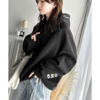 Classical Elf/クラシカルエルフ Classical Elf 《JaVa ジャバコラボ》ラフに過ごしたい日にもトレンドをプラス。ランダム刺繍裏起毛パーカー/507517417
