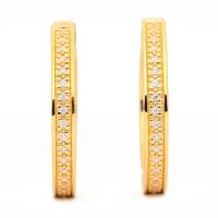 TOMWOOD/トムウッド TOM WOOD ピアス ノヴァ Hoops Medium Gold 100780 S925 9K GOLD/507517867