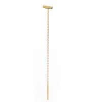 TOMWOOD/トムウッド TOM WOOD ピアス スリーク Ear Chain Gold 64 mm 101258 9K GOLD/507517875