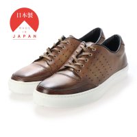 Mon Model/モンモデル Mon Model 日本製 本革パティーヌ仕上げ レーススニーカー/507521964