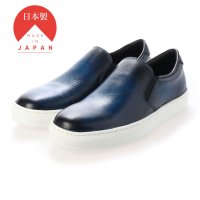Mon Model/モンモデル Mon Model 日本製 本革パティーヌ仕上げ スリッポンスニーカー/507521970