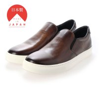 Mon Model/モンモデル Mon Model 日本製 本革パティーヌ仕上げ スリッポンスニーカー/507521970