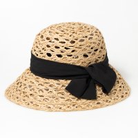 cache nez/カシュネ cache nez ラフィアレースブレードクロッシェハット/507522258