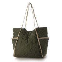 Trysil/トライシル Trysil キルティングバイカラートートバッグ/507522673