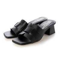Oh my Sandals/オー マイ サンダルズ Oh my Sandals スクエアトウチャンキーヒールサンダル/507522910
