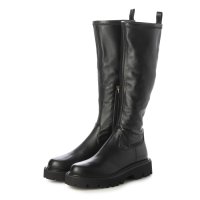 BERVICATO/ベルビカート BERVICATO ラウンドトウストレッチロングブーツ/507523222