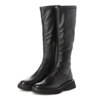 BERVICATO/ベルビカート BERVICATO ラウンドトウストレッチロングブーツ/507523224
